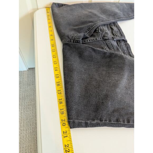 Levi’s Superlow Bootcut Low Rise Faded Black Stretch Denim Jeans Women Size 29 - Picture 13 of 14